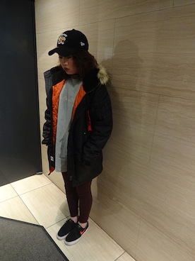 「9twenty」｜kings1977さん（レディース・158cm）の冬コーディネート