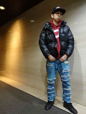 「7union」｜kings1977さん（メンズ・177cm）の冬コーディネート
