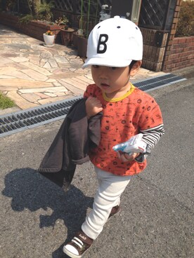 はるたんさん（キッズ・80cm）の春コーディネート