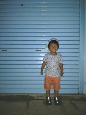 はるたんさん（キッズ・80cm）の夏コーディネート