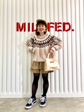 よねちゃんさん(レディース・148cm)の冬コーディネート