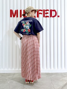 よねちゃんさんの（MILKFED. | ミルクフェド）を使ったコーディネート