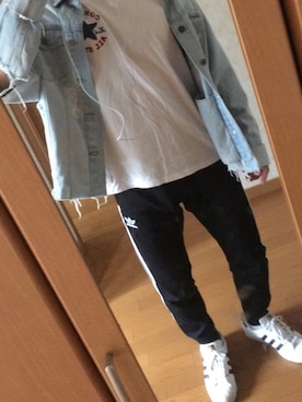 ももすけさん（メンズ・170cm）の春コーディネート