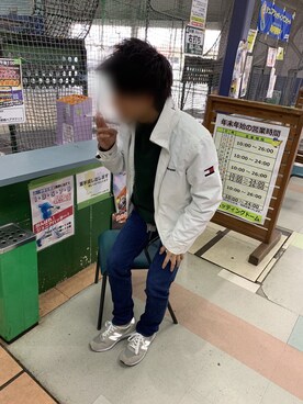 「2018マイベストコーデ」｜「アイテム（スウェット）」を使った、ももすけさん（メンズ・165cm）の冬コーディネート