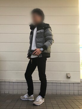 「アイテム（財布）」を使った、ももすけさん（メンズ・165cm）の冬コーディネート