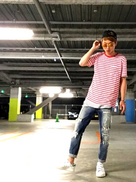 かっちゃん。さん（メンズ・167cm）の夏コーディネート