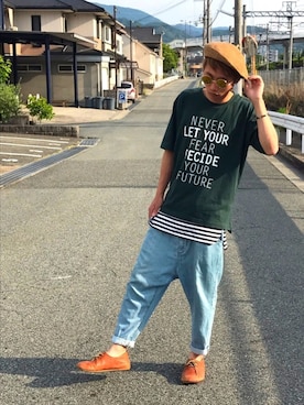 かっちゃん。さん(メンズ・167cm)の夏コーディネート