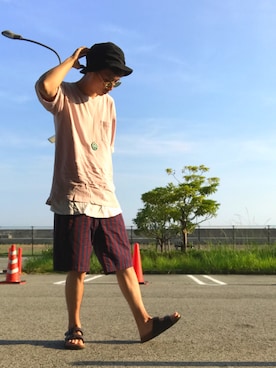 かっちゃん。さん（メンズ・167cm）の夏コーディネート
