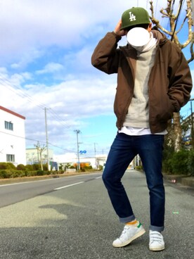 かっちゃん。さん（メンズ・167cm）の冬コーディネート