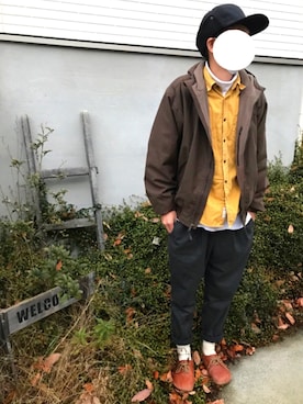 かっちゃん。さん（メンズ・167cm）の冬コーディネート