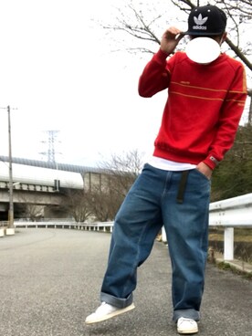 かっちゃん。さん（メンズ・167cm）の春コーディネート