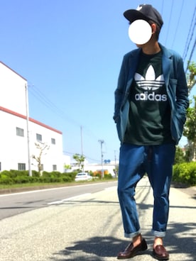 かっちゃん。さん（メンズ・167cm）の春コーディネート