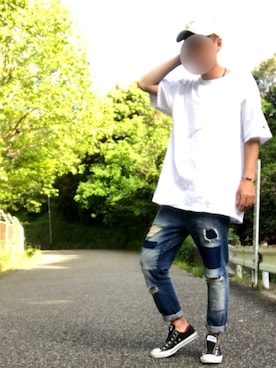 かっちゃん。さん（メンズ・167cm）の春コーディネート