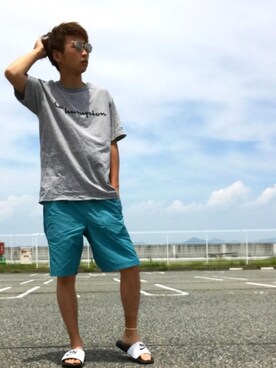 かっちゃん。さん(メンズ・167cm)の夏コーディネート