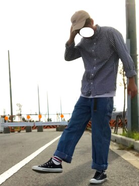 かっちゃん。さん(メンズ・167cm)の秋コーディネート