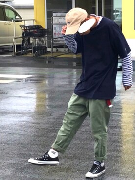 かっちゃん。さん（メンズ・167cm）の秋コーディネート