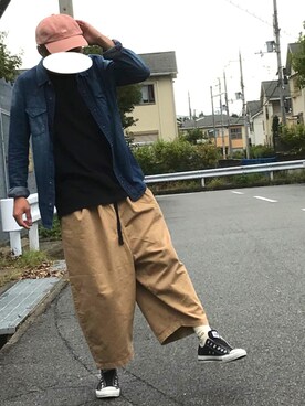 かっちゃん。さん（メンズ・167cm）の秋コーディネート