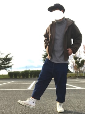 かっちゃん。さん(メンズ・167cm)の冬コーディネート