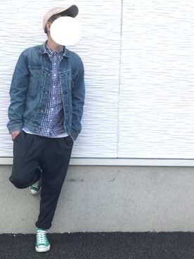 かっちゃん。さん(メンズ・167cm)の春コーディネート