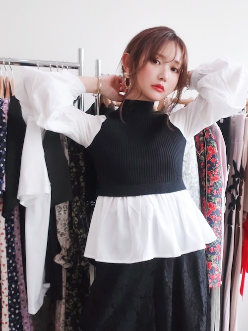 菅野結以さんのコーディネート