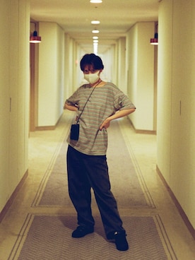 「nico（ニコ）のアイテム」を使った、Anna Satoさん（レディース・151cm）の夏コーディネート