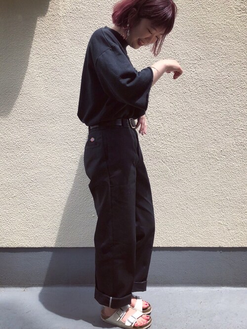 Misa Yamasaki Dickiesのパンツを使ったコーディネート Wear