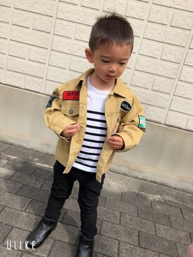 AoMeiさん（キッズ・100cm）の春コーディネート