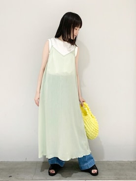 「BENCH（ベンチ）のアイテム」を使った、shimadaさん（レディース・158cm）の春コーディネート