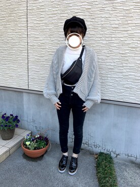 nariさん（レディース・160cm）の冬コーディネート