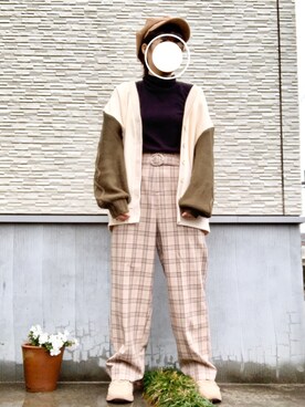 nariさん（レディース・160cm）の冬コーディネート