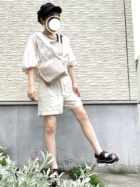 nariさん（レディース・160cm）の夏コーディネート