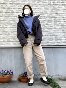 nariさん(レディース・160cm)の冬コーディネート