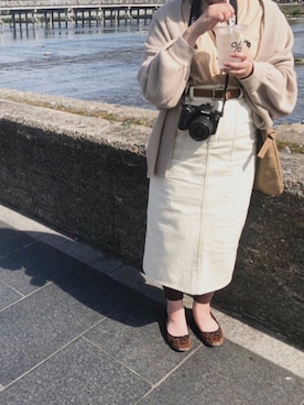 「pairpair」｜「アイテム（レッグウェア）」を使った、ひまわりさん（レディース・153cm）の夏コーディネート