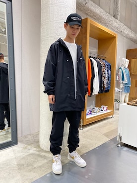 「アイテム（ステンカラーコート）」を使った、𝐊𝐚𝐢𝐭𝐨さん（メンズ・180cm・20代）の秋コーディネート