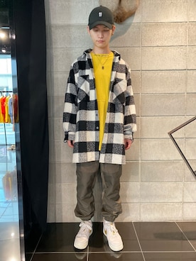 「L.H.P（エルエイチピー）のアイテム（パンツ）」を使った、𝐊𝐚𝐢𝐭𝐨さん（メンズ・180cm）の秋コーディネート