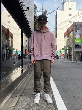 「L.H.P（エルエイチピー）のアイテム（パンツ）」を使った、𝐊𝐚𝐢𝐭𝐨さん（メンズ・180cm）の秋コーディネート