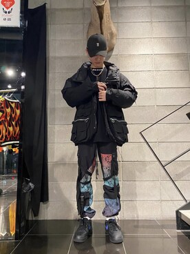 𝐊𝐚𝐢𝐭𝐨さん（メンズ・180cm）の冬コーディネート