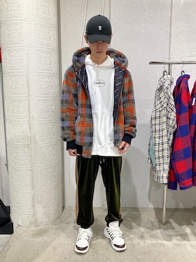 「LouisVuitton」｜「アイテム（ブルゾン）」を使った、𝐊𝐚𝐢𝐭𝐨さん（メンズ・180cm）の冬コーディネート