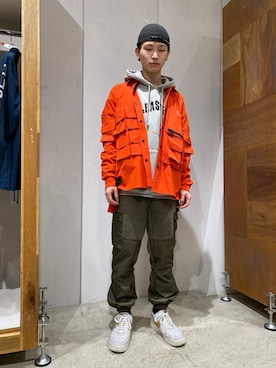 「L.H.P（エルエイチピー）のアイテム（パンツ）」を使った、𝐊𝐚𝐢𝐭𝐨さん（メンズ・180cm）の冬コーディネート