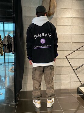 「L.H.P（エルエイチピー）のアイテム（ジャケット/アウター）」を使った、𝐊𝐚𝐢𝐭𝐨さん（メンズ・180cm）の春コーディネート