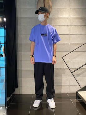 「L.H.P Private Brand（エルエイチピープライベートブランド）のアイテム」を使った、𝐊𝐚𝐢𝐭𝐨さん（メンズ・180cm）の夏コーディネート