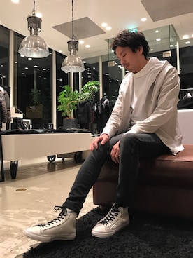 OMIさん（メンズ・180cm）の冬コーディネート