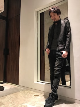 OMIさん（メンズ・180cm）の冬コーディネート