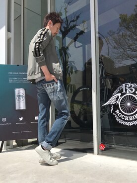 OMIさん（メンズ・180cm）の春コーディネート