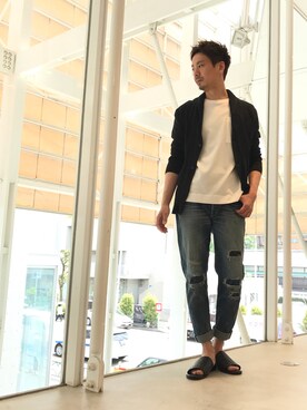 OMIさん（メンズ・180cm）の春コーディネート