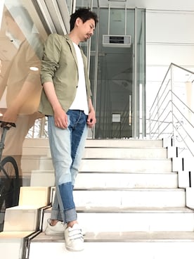 OMIさん（メンズ・180cm）の夏コーディネート