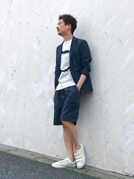 OMIさん（メンズ・180cm）の夏コーディネート