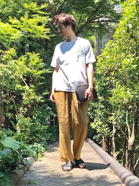 OMIさん（メンズ・180cm）の夏コーディネート