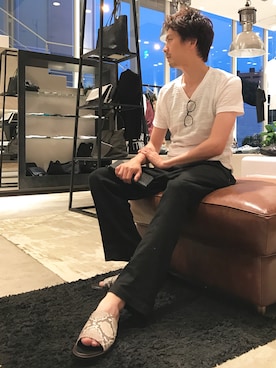 OMIさん（メンズ・180cm）の夏コーディネート