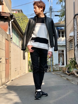 OMIさん（メンズ・180cm）の春コーディネート